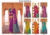 Sagarika By Ast Rich Silk Blend Zari Weaving Border Saree